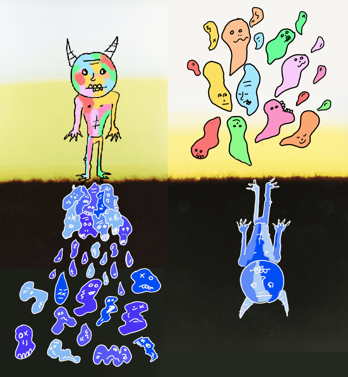 Above and Below