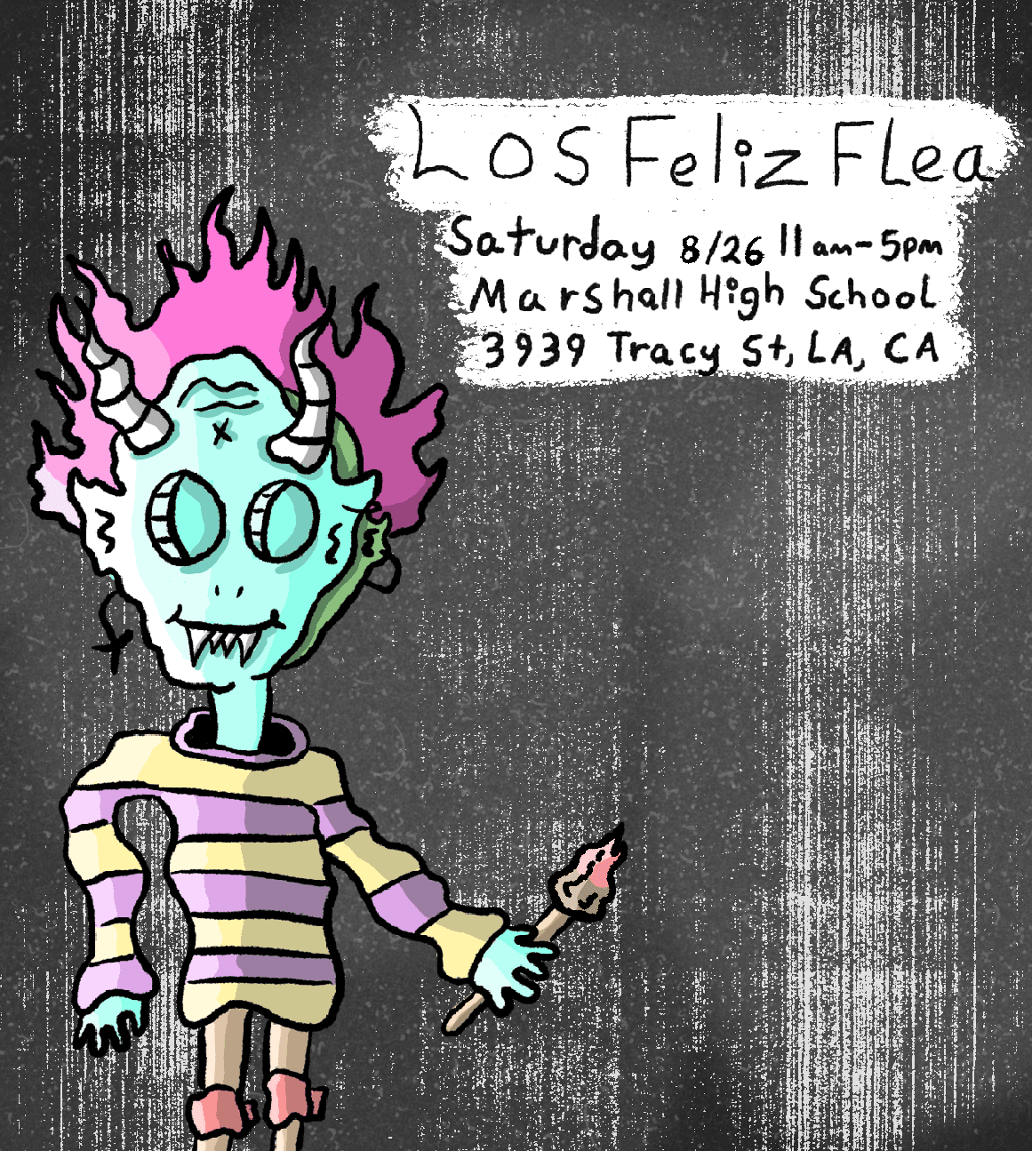 Flea Poster August 2023 